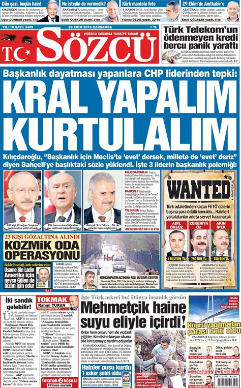 Ankara yerel gazeteler